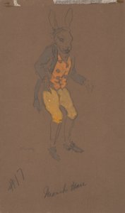 Le lièvre de mars (costume d