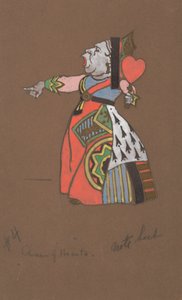Costume de la Reine de Cœur pour Alice au pays des merveilles