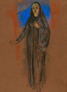 Sara Algood dans le rôle de Cathleen Ni Houlihan, Chicago, 1915 - William Penhallow Henderson