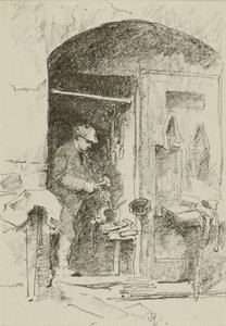 Le travailleur du fer - William Penhallow Henderson