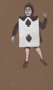 Costume du Deux de Pique pour Alice au pays des merveilles, 1915