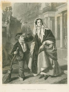 Bleak House : Le balayeur de passage - William Powell Frith