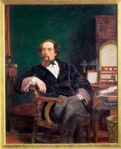 Charles Dickens, romancier anglais - William Powell Frith