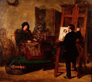 Le modèle endormi - William Powell Frith