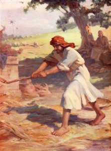 Gédéon au pressoir, Juges vi - William Pratt