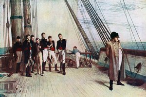 Napoléon à bord du Bellerophon, 1815, 1880 - William Quiller Orchardson