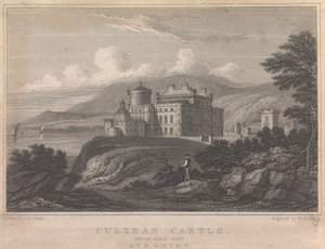 Château de Culzean, vue sud-est, Ayrshire; page 84 (Volume Un)