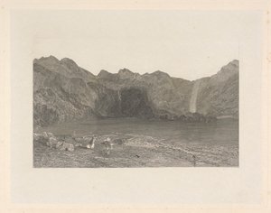 Lac de Keswick, Cumberland - William Radclyffe