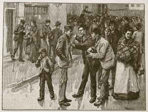 La grève de Preston, illustration de 