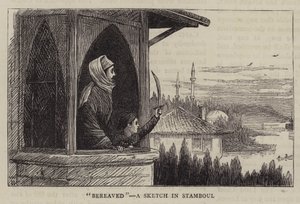 En deuil, une esquisse à Stamboul