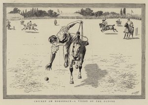 Cricket à cheval, une vision de l