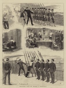 Vie militaire à bord d