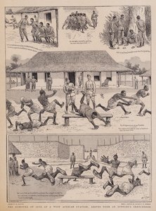 Les humeurs de la vie dans une station ouest-africaine, Feuilles du carnet de croquis d