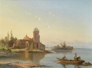 Medenbluk, Zuider Zee, Hollande, 1863 - William Raymond Dommerson