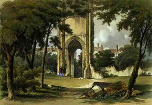 Grey Friars, Richmond, vue de la tour, de 