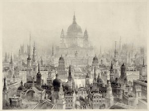Bâtiments principaux par Sir Christopher Wren - William Richardson