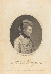 Elizabeth Montague - William Ridley after Sir Joshua Reynolds