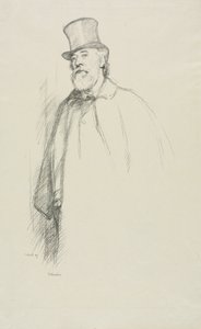Alphonse Legros, 1897 - William Rothenstein