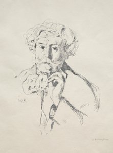 Edmond de Goncourt - William Rothenstein