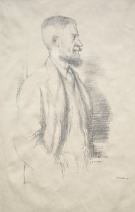 George Bernard Shaw, 1897 - William Rothenstein