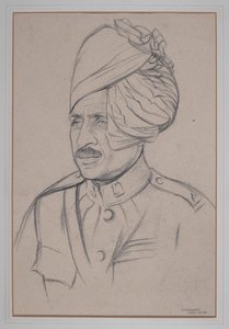 Cavalier indien - William Rothenstein