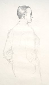 Max Beerbohm, 1898 - William Rothenstein
