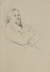Portrait de Moritz Rothenstein