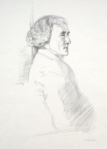 Sir Henry Irving, 1898 - William Rothenstein