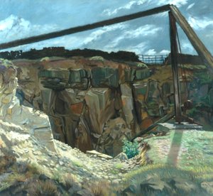 La vieille carrière, Hawksworth - William Rothenstein