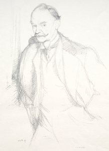 Thomas Hardy, 1897 - William Rothenstein