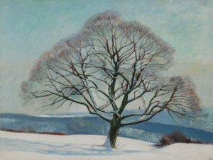 Arbre en hiver - William Rothenstein