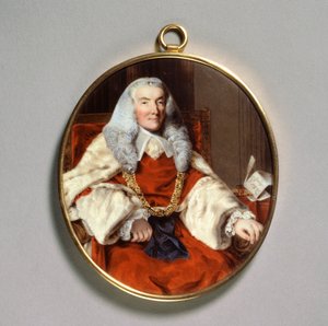 Portrait de Sir William Murray, 1er comte de Mansfield, 18e siècle - William Russell Birch