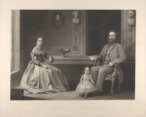 Lieutenant général Thomas J. Jackson et sa famille (Stonewall Jackson)