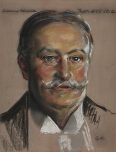 William Howard Taft-B.A. 1878. Président des États-Unis 1908-12, Professeur de droit constitutionnel à Yale 1913-1921 - William Sergeant Kendall