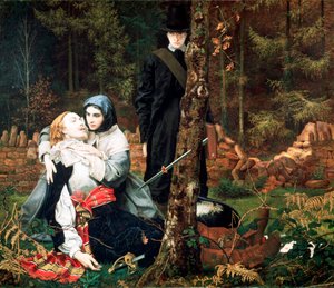 Le Cavalier blessé - William Shakespeare Burton