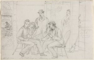 Attraper une Mélodie, probablement 1867