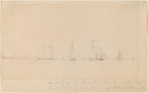 À bord du Stony Brook Packet - William Sidney Mount
