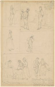 Études de groupes figuratifs