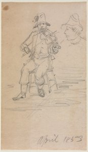 Le mendiant violoniste, 1853 - William Sidney Mount