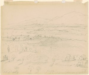 Vallée avec rivière et montagnes - William Sidney Mount