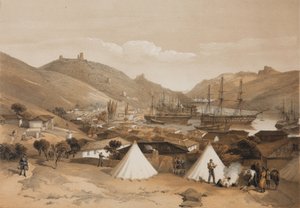 Balaclava. Vue sur la mer, 1855 - William Crimea Simpson