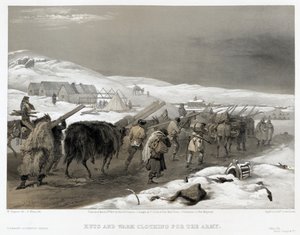 Troupes britanniques en route pour Sébastopol, 1855 - William Crimea Simpson