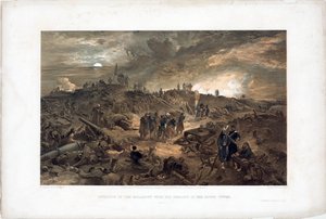 Guerre de Crimée : épisode du siège de Sébastopol - William Simpson
