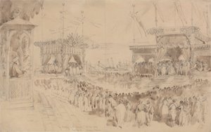 La bénédiction du canal de Suez, 16 novembre 1869 - William Simpson