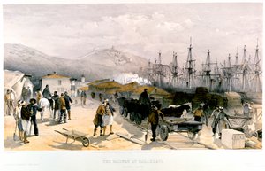 Le chemin de fer à Balaklava, 1855-1856