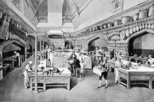 Cuisine du château de Windsor à Noël, 1894 - William Crimea Simpson
