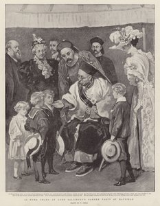 Li Hung Chang à la fête de jardin de Lord Salisbury