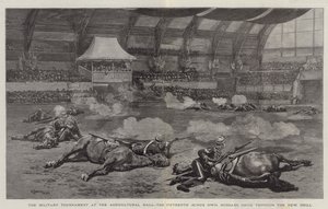 Le tournoi militaire au Agricultural Hall, les quinzièmes (King