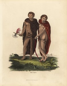 Homme et femme africains albinos - William Smellie