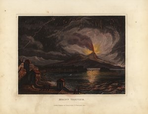 Éruption du Vésuve au 19ème siècle - William Smellie